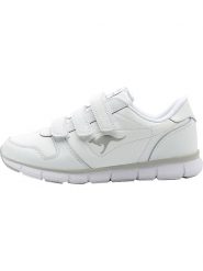 Kangaroos Sneakersy "K-BlueRun 700 V B" w kolorze białym rozmiar: 40. Białe buty sportowe casual Kangaroos, bez wzorów, z materiału, z okrągłym noskiem, bez zapięcia. Za 134.95 zł.