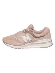 New Balance Skórzane sneakersy "997" w kolorze jasnobrązowo-szarym rozmiar: 43. Brązowe buty sportowe casual New Balance, bez wzorów, bez zapięcia. Za 254.74 zł.