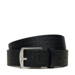 Pasek Męski Calvin Klein. Czarne paski CALVIN KLEIN, bez wzorów. Za 229.99 zł.