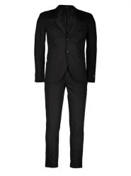 Jack & Jones Garnitur w kolorze czarnym rozmiar: 50. Czarne garnitury Jack & Jones, bez wzorów. Za 349.44 zł.