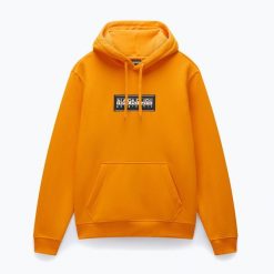 Bluza męska Napapijri B-Suze H. Brązowe bluzy Napapijri, m, bez wzorów, bez kaptura. Za 279.99 zł.