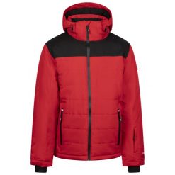 Trespass Christopher - Męska kurtka narciarska czerwona. Czerwone kurtki narciarskie i snowboardowe Trespass, m, bez wzorów, z puchu, narciarskie. Za 563.99 zł.