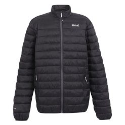 Męska Kurtka Ocieplana Hillpack II. Czarne kurtki Regatta, m, bez wzorów, z puchu, bez kaptura. Za 88.99 zł.