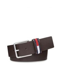Tommy Jeans Pasek Męski Tjm Elevated Leather 4.0 AM0AM11675 Brązowy. Brązowe paski Tommy Jeans, bez wzorów, z jeansu. Za 289.99 zł.