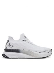 EA7 Emporio Armani Sneakersy X8X176 XK377 U477 Biały. Białe buty sportowe casual EA7 Emporio Armani, bez wzorów, ze skóry, bez zapięcia. Za 619.99 zł.
