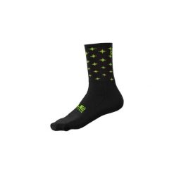 Skarpetki rowerowe Alé Cycling Stars. Czarne skarpety ALÉ CYCLING, bez wzorów. Za 46.99 zł.