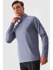 4F Podkoszulek termiczny w kolorze błękitnym rozmiar: S. Niebieskie bielizna termoaktywna 4F, s, bez wzorów, z materiału, bez ramiączek. Za 98.45 zł.