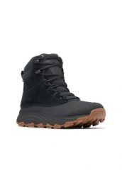 Buty do chodzenia męskie Columbia Expeditionist Shield. Czarne buty turystyczne Columbia, na zimę, bez wzorów, z gumy, za kostkę, bez zapięcia, trekkingowe. Za 549.99 zł.