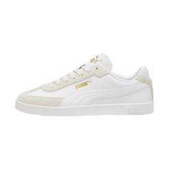 Sneakersy Puma Club II Era. Białe buty sportowe casual Puma, bez wzorów, z materiału, bez zapięcia. Za 275.10 zł.