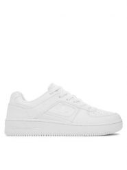 Champion Sneakersy Foul Play Element Low Low Cut Shoe S21883-WW002 Biały. Białe buty sportowe casual Champion, bez wzorów, ze skóry, bez zapięcia. Za 159.99 zł.