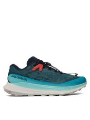 Salomon Buty do biegania Ultra Glide 2 L47042500 Niebieski. Niebieskie buty do biegania Salomon, bez wzorów, z materiału, bez zapięcia, do biegania. Za 419.99 zł.