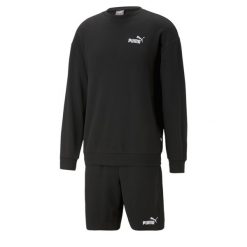 Męski dres Relaxed PUMA Black. Czarne komplety dresowe Puma, m, bez wzorów, z dresówki, bez ramiączek. Za 479.99 zł.