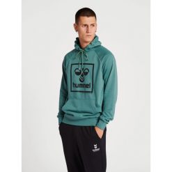 Bluza z kapturem Hummel Isam 2.0. Zielone bluzy z kapturem Hummel, na jesień, s, bez wzorów, z bawełny, z kapturem. Za 201.15 zł.