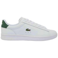 Sneakersy męskie Lacoste Carnaby Set buty sportowe tenisówki trampki czarne. Czarne trampki LACOSTE, m, bez wzorów, bez zapięcia. Za 419.00 zł.