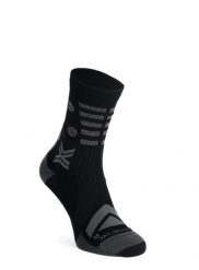 Skarpety rowerowe X-Socks Gravel Perform Merino Crew. Czerwone skarpety X-Socks, bez wzorów, z elastanu. Za 176.00 zł.