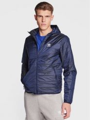 Adidas Kurtka przejściowa Padded Hooded Puffer Jacket HL9210 Niebieski Regular Fit. Niebieskie kurtki Adidas, m, bez wzorów, z syntetyku, bez kaptura. Za 309.99 zł.