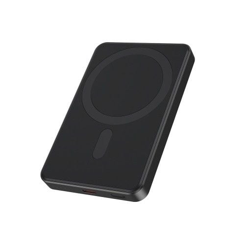 GEMBIRD POWERBANK Z ŁADOWANIEM BEPRZEWODOWYM 15W 5000MAH, CZARNY. Czarne powerbanki GEMBIRD. Za 65.99 zł.