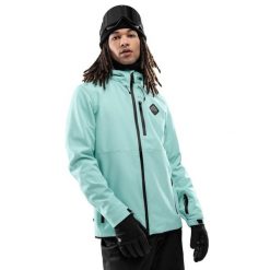 Męska kurtka snowboardowa Sporty zimowe Siroko W2 Senja. Niebieskie kurtki SIROKO, na zimę, l, bez wzorów, z softshellu, bez kaptura. W wyprzedaży za 384.00 zł.