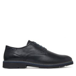 Półbuty Pikolinos. Czarne eleganckie półbuty Pikolinos, bez wzorów, bez obcasa, bez zapięcia. Za 629.99 zł.