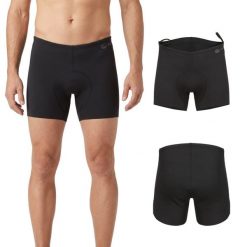 Spodenki neoprenowe męskie AQUASTIC HydroCore SH 1.5. Czarne krótkie spodenki sportowe AQUASTIC, m, bez wzorów, z materiału. Za 69.99 zł.