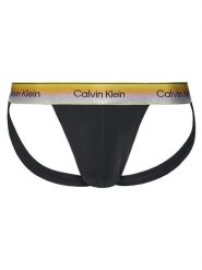 Calvin Klein Underwear Slipy Jock Strap LV00NB4588 Czarny. Czarne slipki Calvin Klein Underwear, m, bez wzorów, z bawełny. Za 109.99 zł.