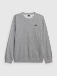 4F Bluza dresowa nierozpinana bez kaptura męska - szara S. Szare bluzy 4F, m, bez wzorów, z dresówki, bez kaptura. Za 99.99 zł.