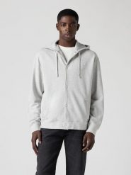 Levi's Bluza w kolorze szarym rozmiar: XXL. Szare bluzy Levi's®, s, bez wzorów, z bawełny, bez kaptura. Za 155.15 zł.