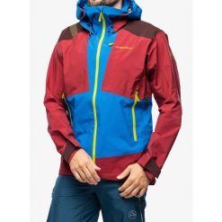 Kurtka z membraną męska La Sportiva Supercouloir GTX Pro Jkt. Czerwone kurtki La Sportiva, m, bez wzorów, bez kaptura. Za 2,319.99 zł.