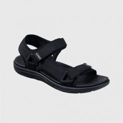 Sandały męskie Alpinus Leirosa M. Czarne sandały Alpinus, bez zapięcia. Za 149.00 zł.