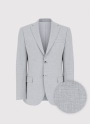 PAKO LORENTE - Jasnoszara marynarka garniturowa. Garnitury Pako Lorente, na imprezę, m, bez wzorów, z elastanu. Za 999.99 zł.