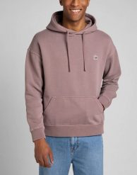 LEE CORE LOOSE HOODIE MĘSKA BLUZA KLASYCZNA LOGO KAPTUR PURPLE STORM L84WTJ70 112322637. Fioletowe bluzy Lee, l, bez wzorów, z kapturem. Za 149.99 zł.