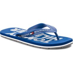 Japonki TOMMY HILFIGER - Sporty Beach Sandal FM0FM01673 Monaco Blue 408. Japonki marki QUECHUA. Za 129.00 zł.