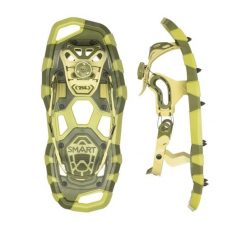 Rakiety śnieżne TSL Smart. Zielone buty trekkingowe TSL, na zimę, bez wzorów, bez zapięcia. Za 820.50 zł.