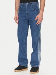 Adidas Jeansy adicolor Denim Firebird JC6234 Niebieski Straight Fit. Niebieskie jeansy Adidas, m. Za 299.99 zł.