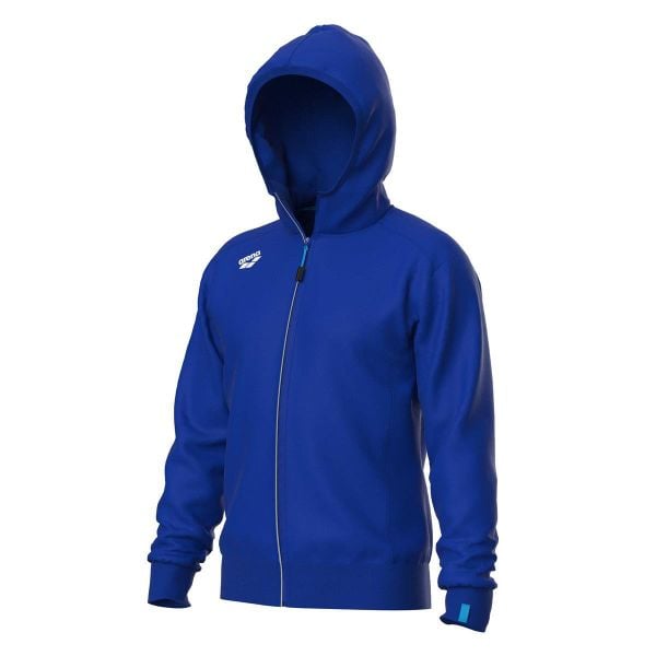 Bluza z kapturem Arena Team Panel. Niebieskie bluzy z kapturem Arena, xl, bez wzorów, z bawełny, z kapturem. Za 376.50 zł.