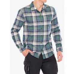 Koszula turystyczna męska Royal Robbins Redwood Plaid L/S. Niebieskie koszule ROYAL ROBBINS, l, bez wzorów, bez kołnierzyka, bez ramiączek. Za 319.99 zł.