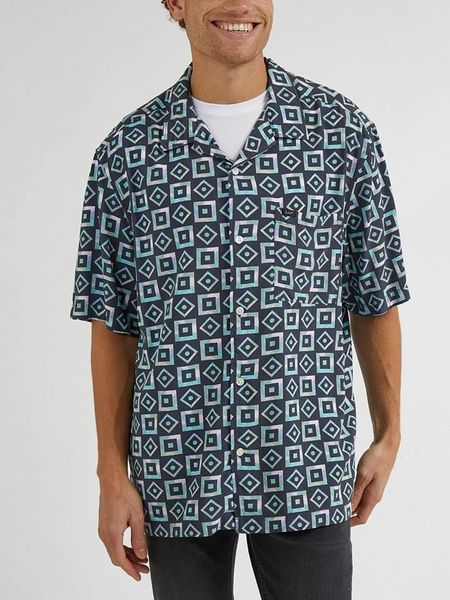 Lee Koszula - Regular fit - w kolorze niebieskim rozmiar: XL. Niebieskie koszule Lee, xl, bez wzorów, bez kołnierzyka, bez ramiączek. Za 110.55 zł.