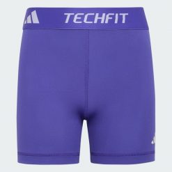 KRÓTKIE LEGGINSY TECHFIT. Białe legginsy długie sportowe Adidas, l, bez wzorów, z dzianiny, na fitness i siłownię, climacool (adidas). Za 99.95 zł.
