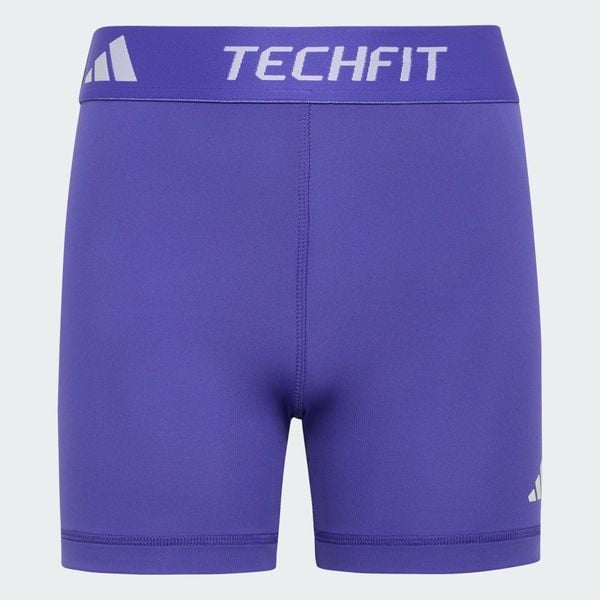 KRÓTKIE LEGGINSY TECHFIT. Białe legginsy długie sportowe Adidas, l, bez wzorów, z dzianiny, na fitness i siłownię, climacool (adidas). Za 99.95 zł.