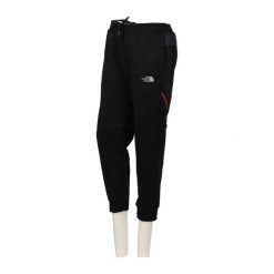 Second life - Spodnie dresowe męskie Jogger techniczny czarne - Jak nowy. Czarne joggery i bojówki The North Face, l, bez wzorów, z dresówki, sportowe. Za 186.06 zł.
