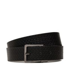 Pasek Męski Calvin Klein. Czarne paski CALVIN KLEIN, bez wzorów. Za 89.99 zł.