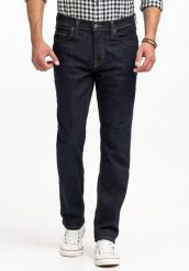 Męskie Spodnie Jeansowe Mustang Washington Straight Denim Blue 1015351 5000 940, W32 L36. Niebieskie spodnie materiałowe Mustang, na co dzień, l, bez wzorów, z bawełny, klasyczne, długie. Za 249.99 zł.