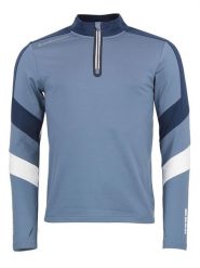 Peak Mountain Koszulka funkcyjna "Caspiro" w kolorze błękitno-granatowym rozmiar: L. Niebieskie t-shirty sportowe Peak Mountain, bez wzorów, bez ramiączek, outdoorowe. Za 152.95 zł.