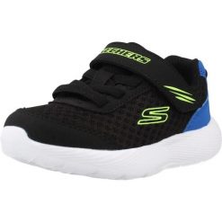 Buty SKECHERS DYNA LITE LIL QUANTA Czarny. Czarne buty turystyczne Skechers, bez wzorów, z tkaniny, bez zapięcia, na fitness i siłownię. Za 154.99 zł.