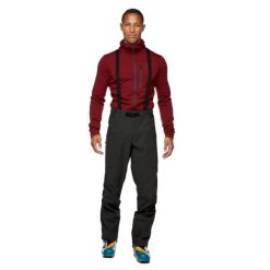 Spodnie turystyczne męskie Black Diamond DAWN PATROL PANTS. Czarne spodnie narciarskie i snowboardowe Black Diamond, m, bez wzorów, narciarskie. Za 669.99 zł.