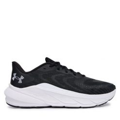 Buty do biegania Under Armour. Czarne buty do biegania Under Armour, bez wzorów, bez zapięcia, do biegania. Za 399.99 zł.