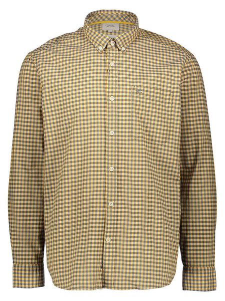 Camel Active Koszula w kolorze żółtym rozmiar: 4XL. Żółte koszule Camel Active, xl, bez wzorów, z bawełny, bez kołnierzyka, bez ramiączek. Za 100.28 zł.