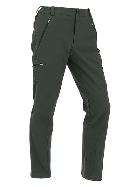 Maul Sport Spodnie softshellowe w kolorze khaki rozmiar: 50. Brązowe spodnie treningowe długie Maul Sport, bez wzorów, z materiału. Za 192.33 zł.