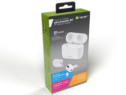 Tracer T4 TWS bluetooth 5.1 białe. Białe słuchawki bezprzewodowe TRACER. Za 99.00 zł.