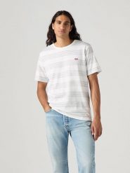 Levi's Koszulka w kolorze biało-szarym rozmiar: S. Białe bezrękawniki Levi's®, s, bez wzorów, z bawełny, bez kołnierzyka, bez ramiączek. Za 52.55 zł.